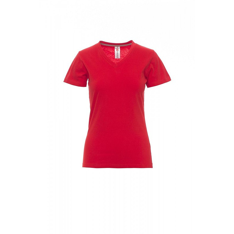 Tričko dámske PAYPER V-NECK červená L