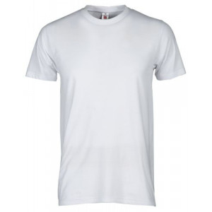 Tričko PAYPER PRINT biela 4XL