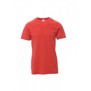 Tričko PAYPER PRINT svetlo červená XL