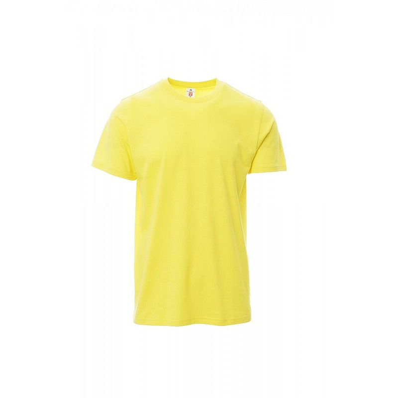 Tričko PAYPER PRINT svetlo žltá M