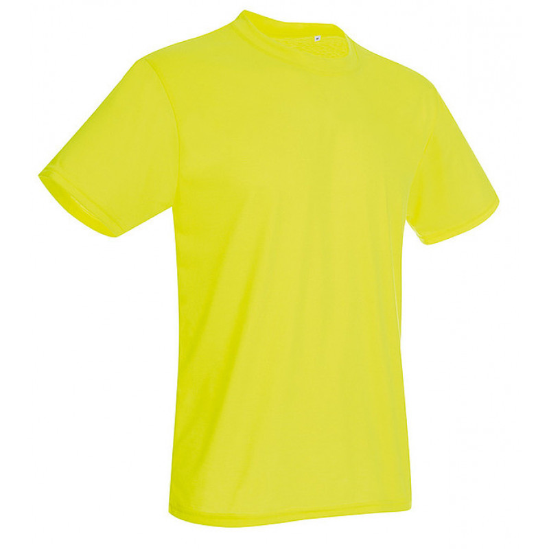 Tričko STEDMAN ACTIVE COTTON TOUCH MEN reflexná žltá XL