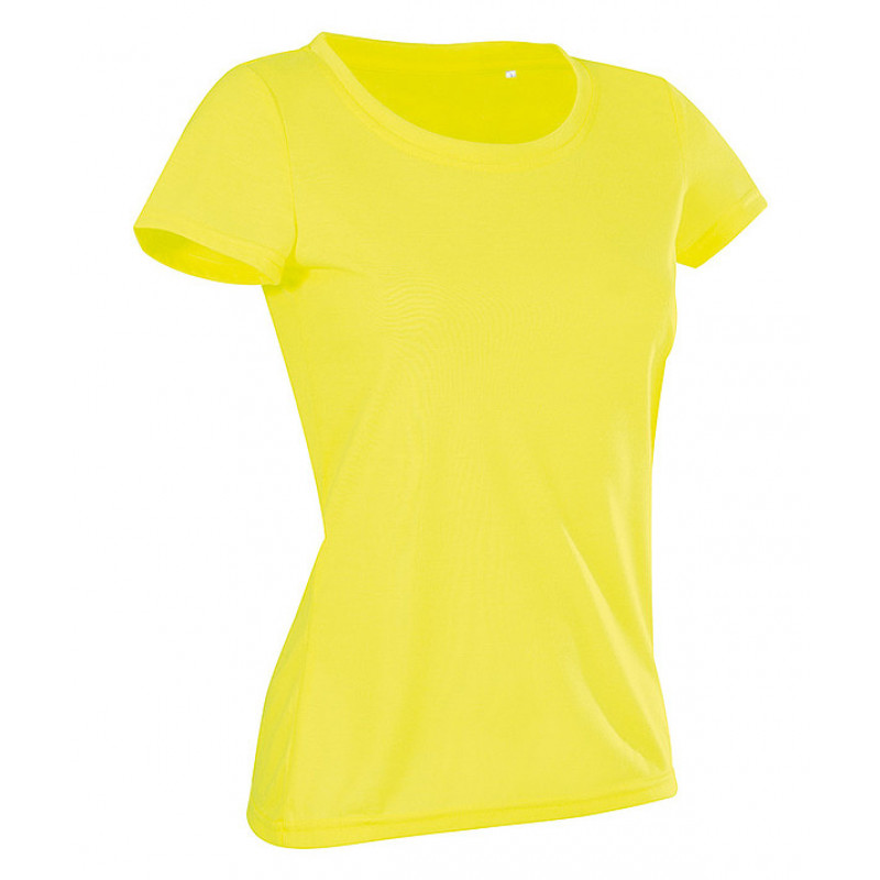 Tričko STEDMAN ACTIVE COTTON TOUCH WOMEN reflexná žltá XL