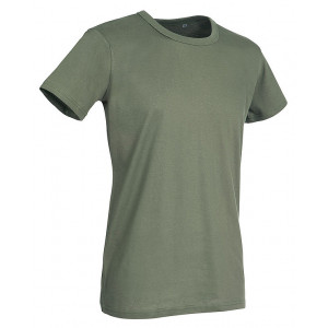 Tričko STEDMAN BEN CREW NECK vojenská zelená XL