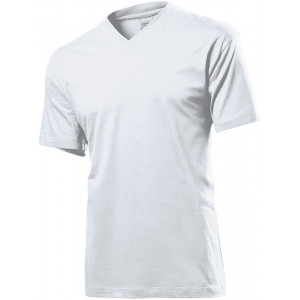 Tričko STEDMAN CLASSIC V-NECK MEN biela L