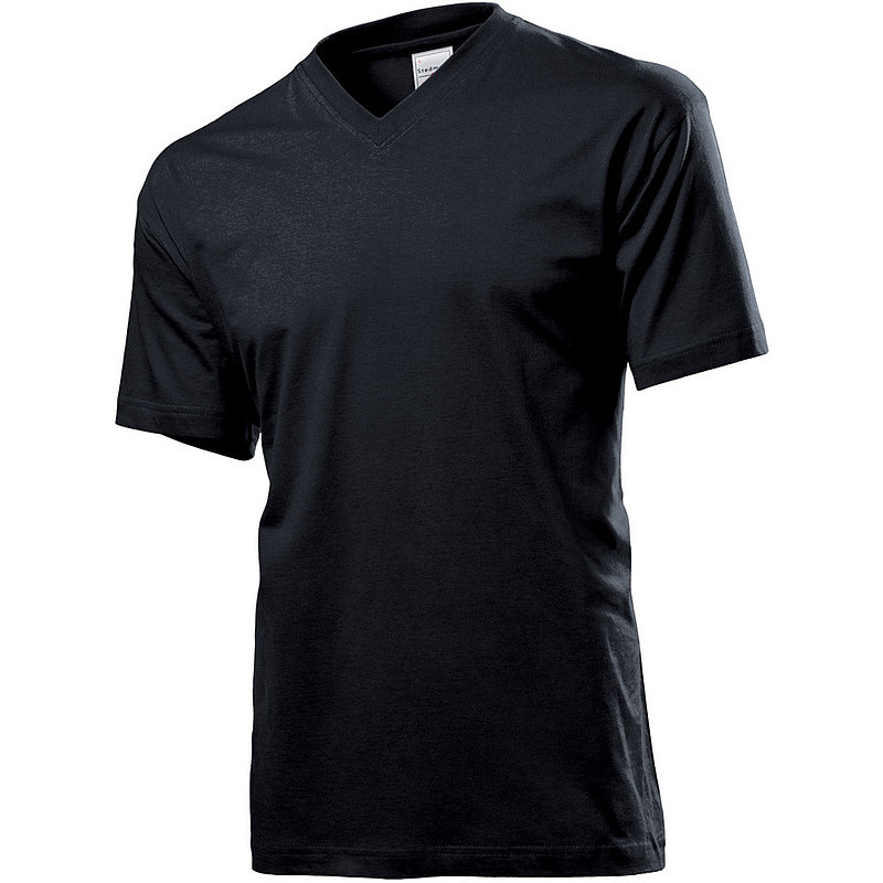 Tričko STEDMAN CLASSIC V-NECK MEN čierna XL