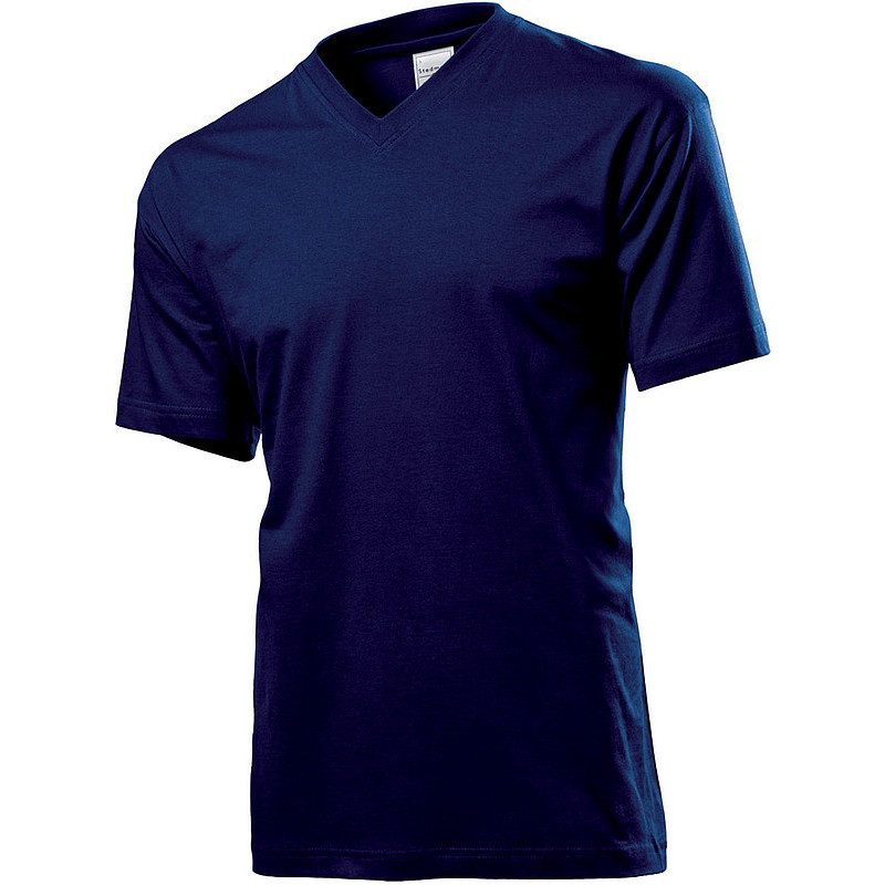 Tričko STEDMAN CLASSIC V-NECK MEN tmavo modrá L