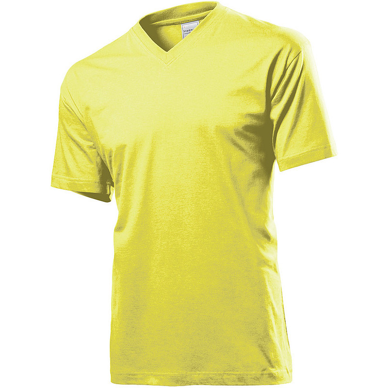 Tričko STEDMAN CLASSIC V-NECK MEN žltá S