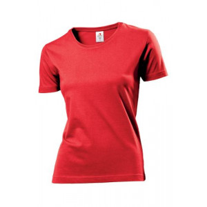 Tričko STEDMAN COMFORT-T WOMEN červená XL