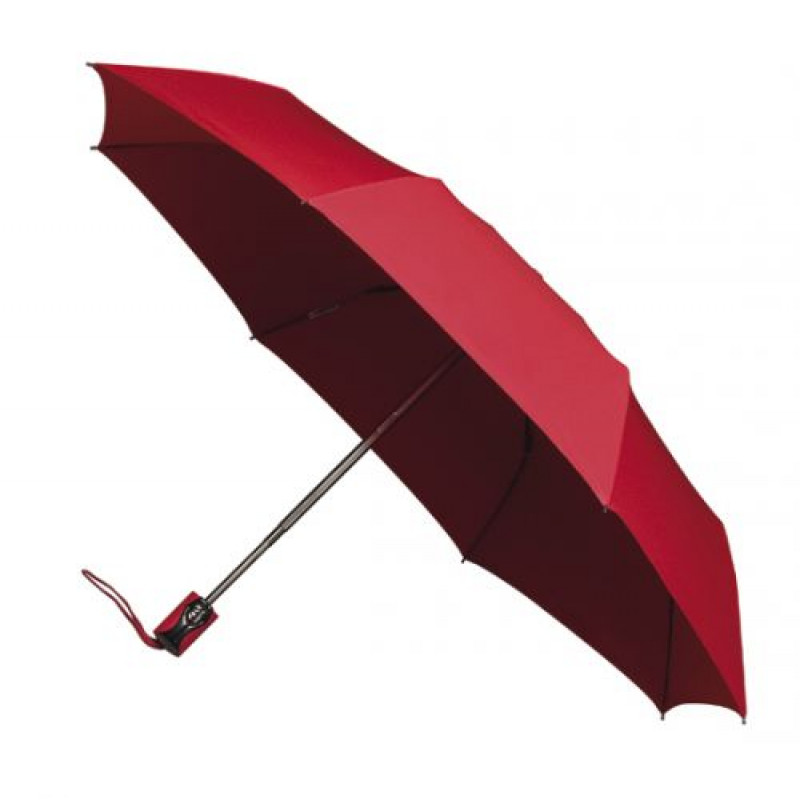 UMBERTO skladací dáždnik systém open-close, červená