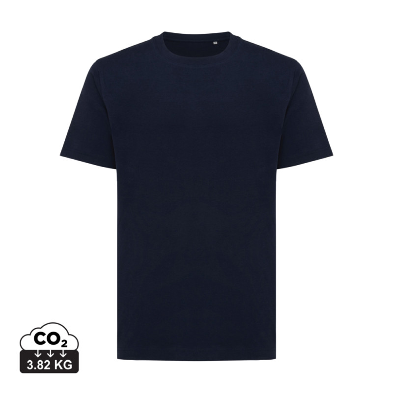 Unisex tričko Iqoniq Kakadu relaxed fit, velikost XXL, námořní modrá