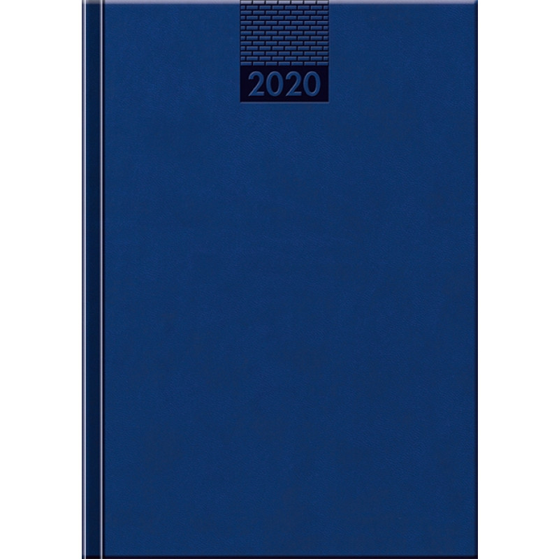 VENETIA - MANAGER diár, 17 x 24 cm, modrá, 2020