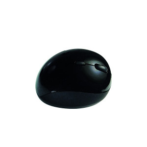 VINDOLA Čierna ergonomická bezdrôtová myš, 2,4 GHz