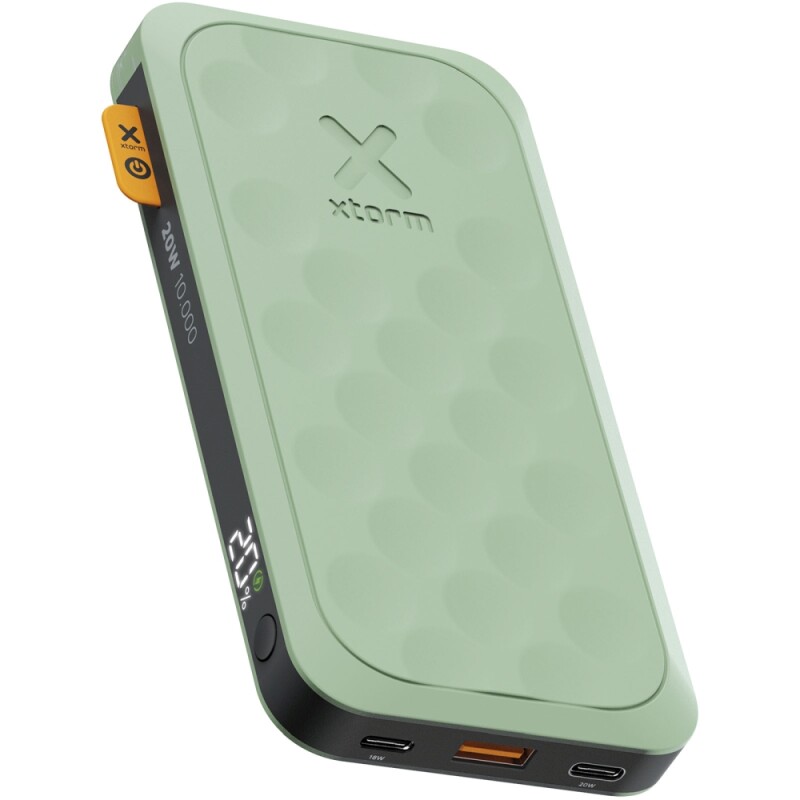 11 000mAh 20W powerbanka, jemně zelená