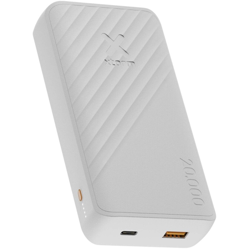 15W 20 000mAh powerbanka s rychlým nabíjením, bílá