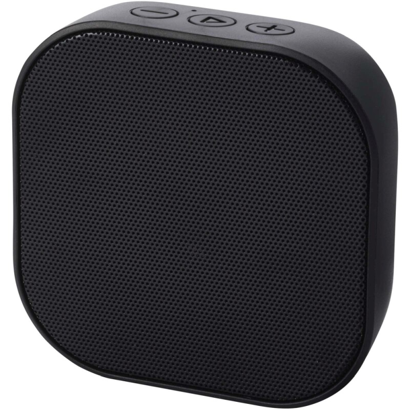 2.0 3W mini reproduktor Bluetooth z RCS recyklovaného plastu, černá