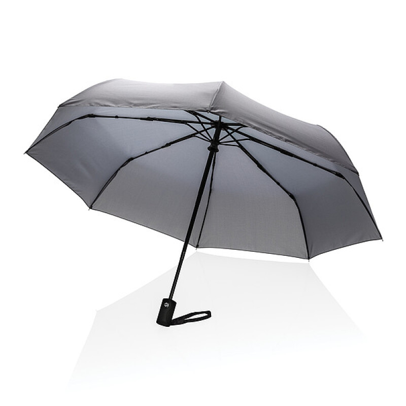 21" auto-open/close deštník Impact ze 190T RPET AWARE™, antracitová