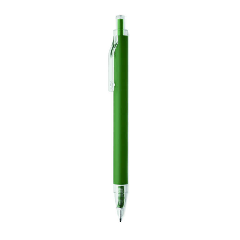 Propiska z recyklovaného hliníku, zelená