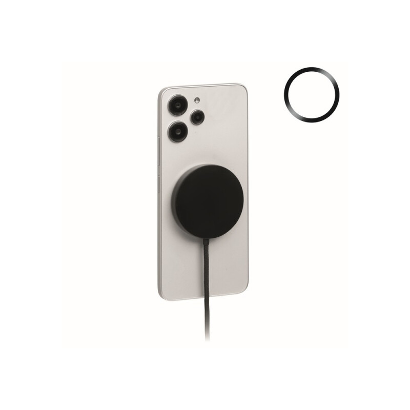 Magnetická bezdrôtová nabíjačka 25W, čierna