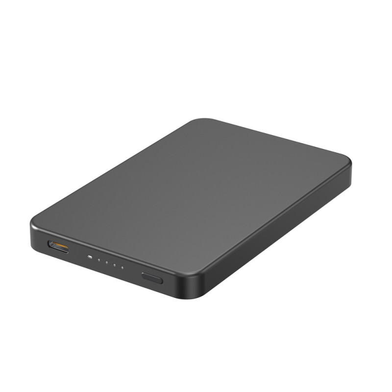 Bezdrôtová magnetická powerbanka Urban Vitamin Marin 5000mAh, čierna