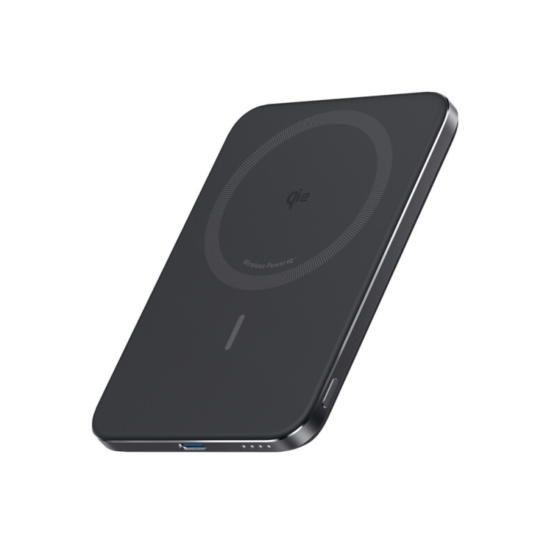 Anker Nano Bezdrôtová Powerbanka 5K 15W MagGo Slim Qi 2.0, Čierna