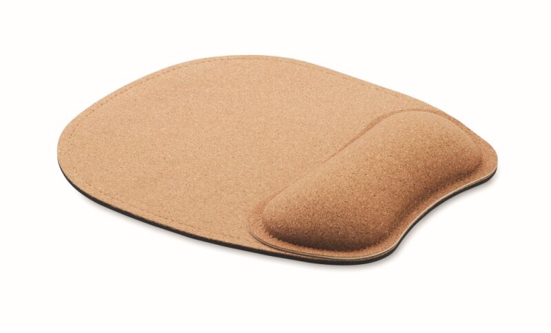 Ergonomická podložka pod myš s korkovým povrchem