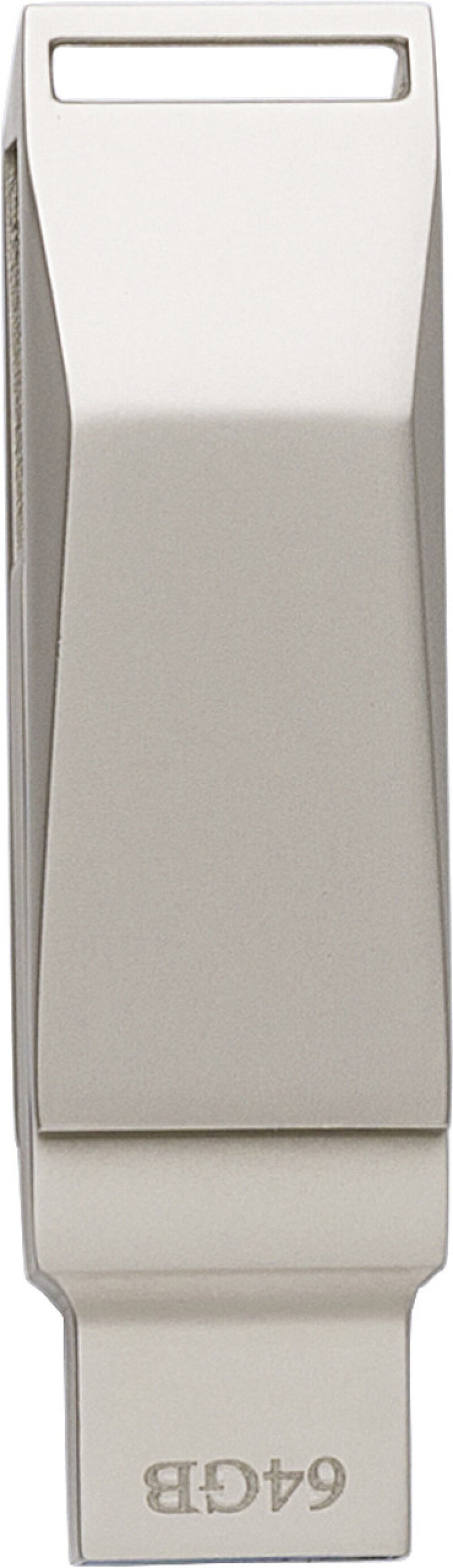 EKINOL Otočný USB 3.0 s USB-A a USB-C, 64 GB, stříbrná