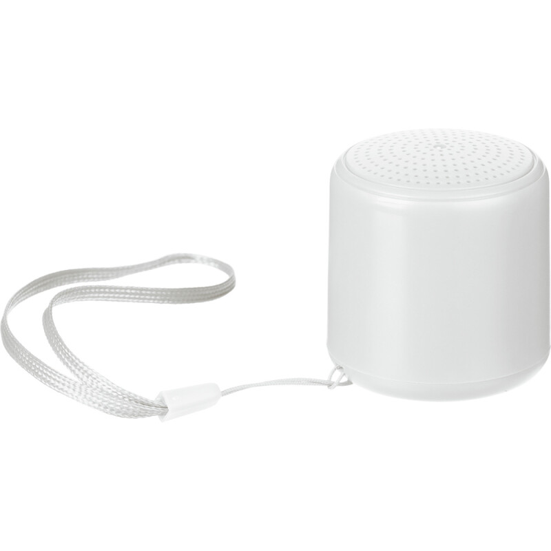 Bluetooth reproduktor z recyklovaného materiálu, biela