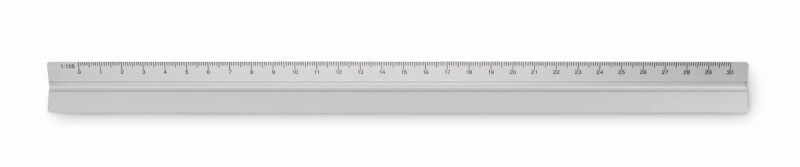 Trojhranné hliníkové pravítko, 30cm
