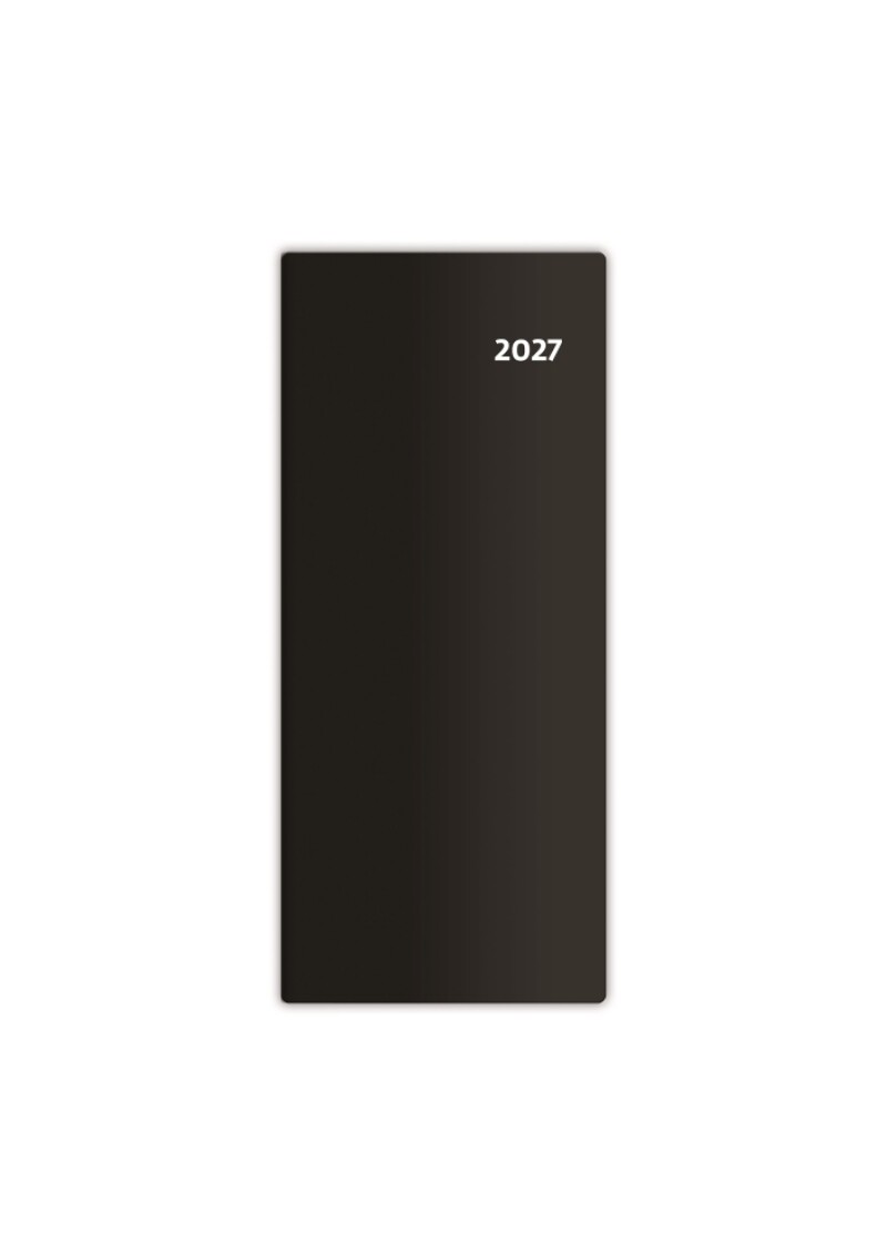 Měsíční diář Torino černý  2027