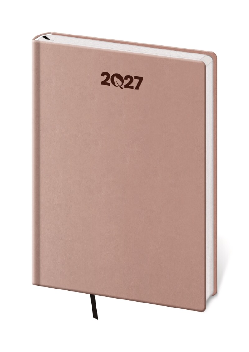 Diář denní A5 ECO - Almond 2027