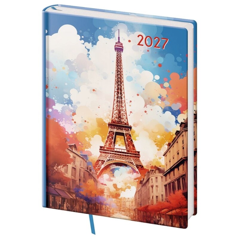Diár týždenný B6 Vario Lyra - Paris 2027
