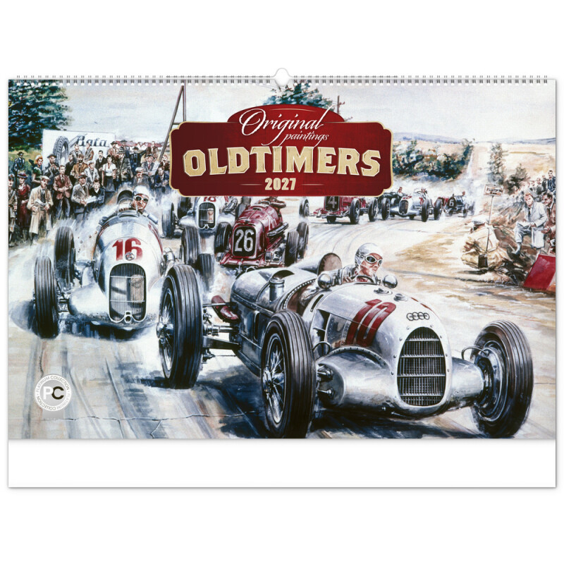 Nástenný kalendár Oldtimers – Václav Zapadlík 2027