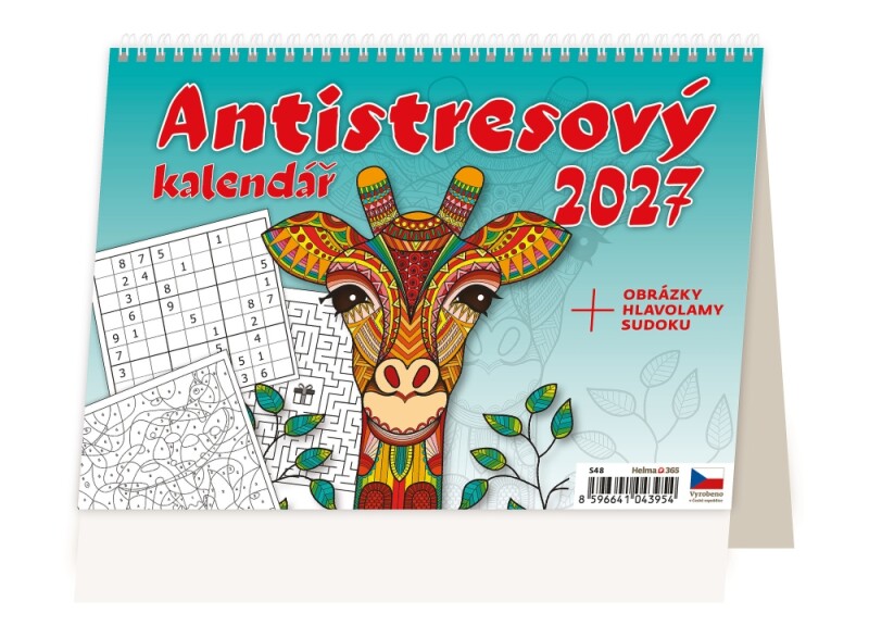 Antistresový pracovní kalendář 2027