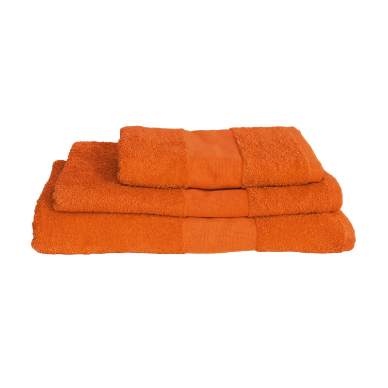 Oranžový uterák Olima Basic Towel, 30 × 50 cm