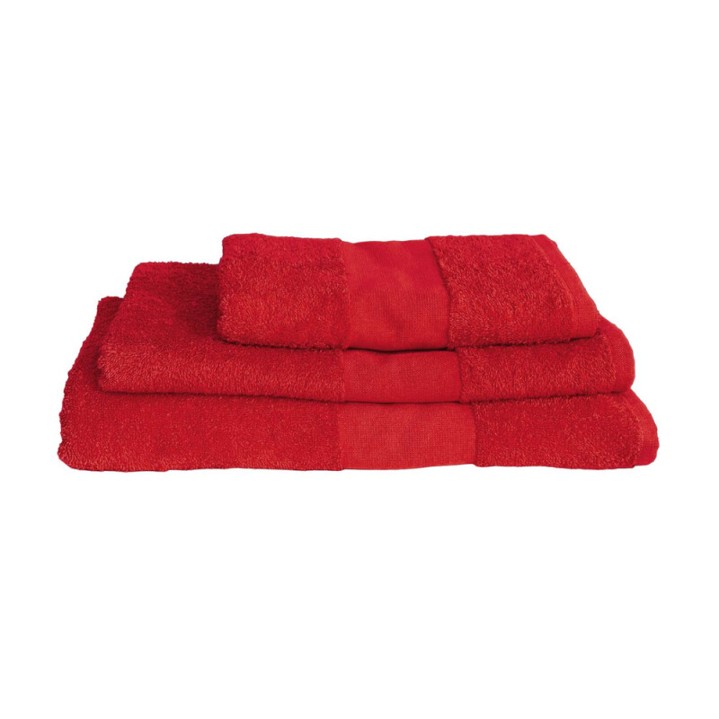 Uterák Olima Basic Towel, 30 × 50 cm, červený