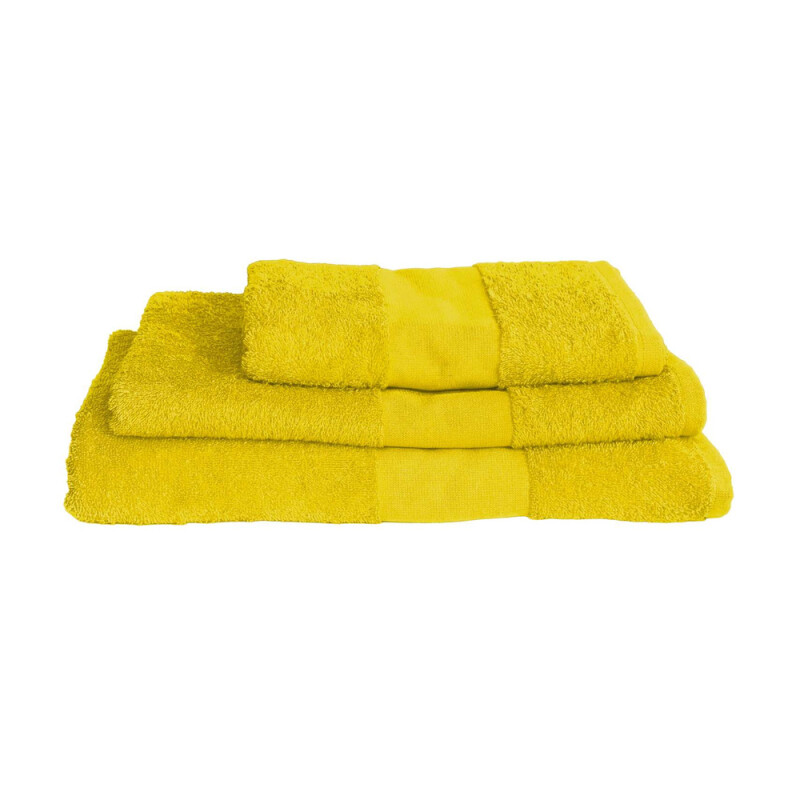 Uterák Olima Basic Towel, 50 × 100 cm, žltá