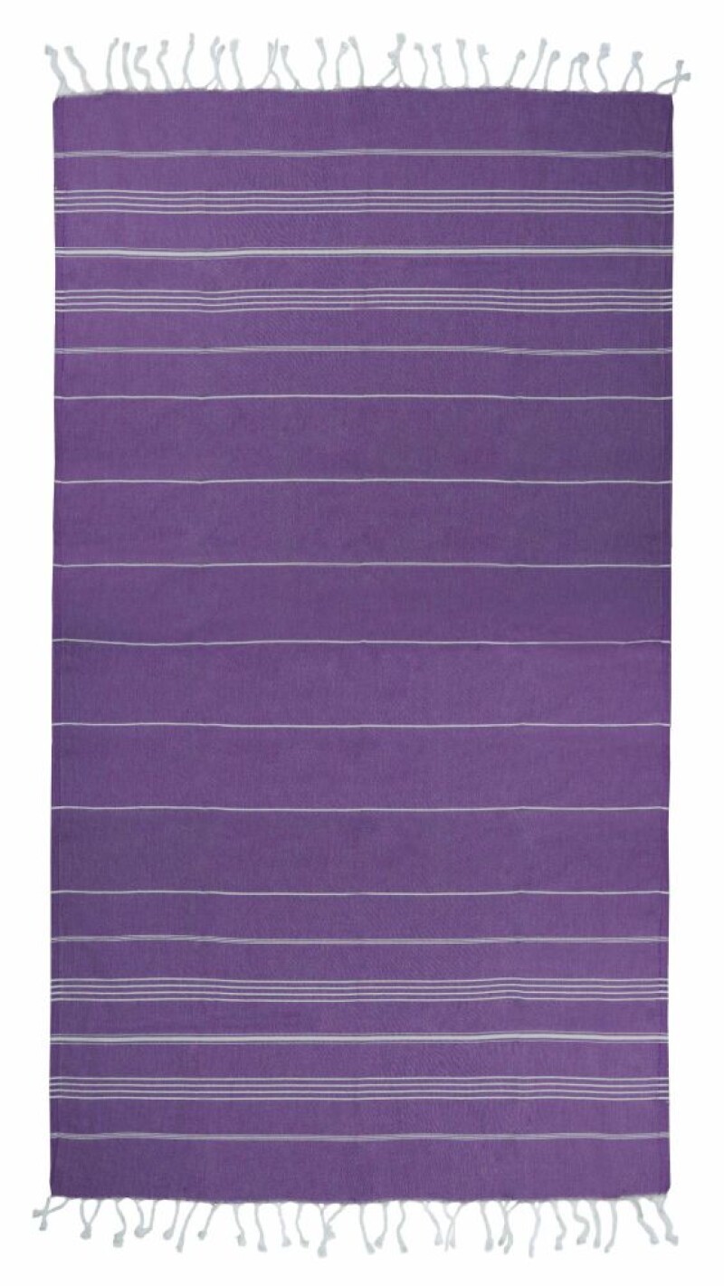 Ručník HAMAM 100x180 cm gr/m2, fialová