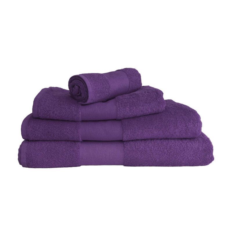 Luxusná fialová osuška Olima Classic Bath Towel, 100 × 150 cm