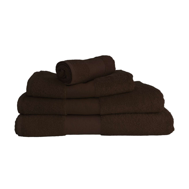 Osuška Olima Classic Bath Towel, 70 × 140 cm, sýto hnedá