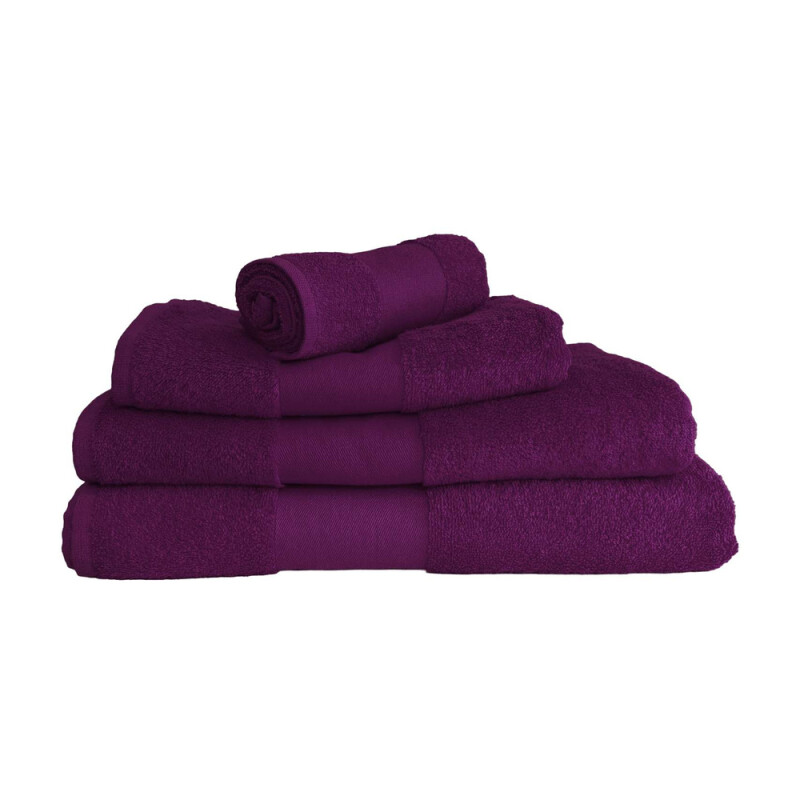 Osuška Olima Classic Bath Towel, 70 × 140 cm, tmavofialová