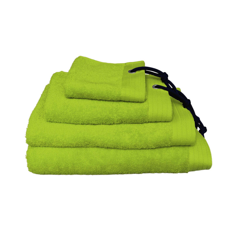 Športový uterák Olima Sports Bath Towel, 100 × 150 cm, zelenožltý