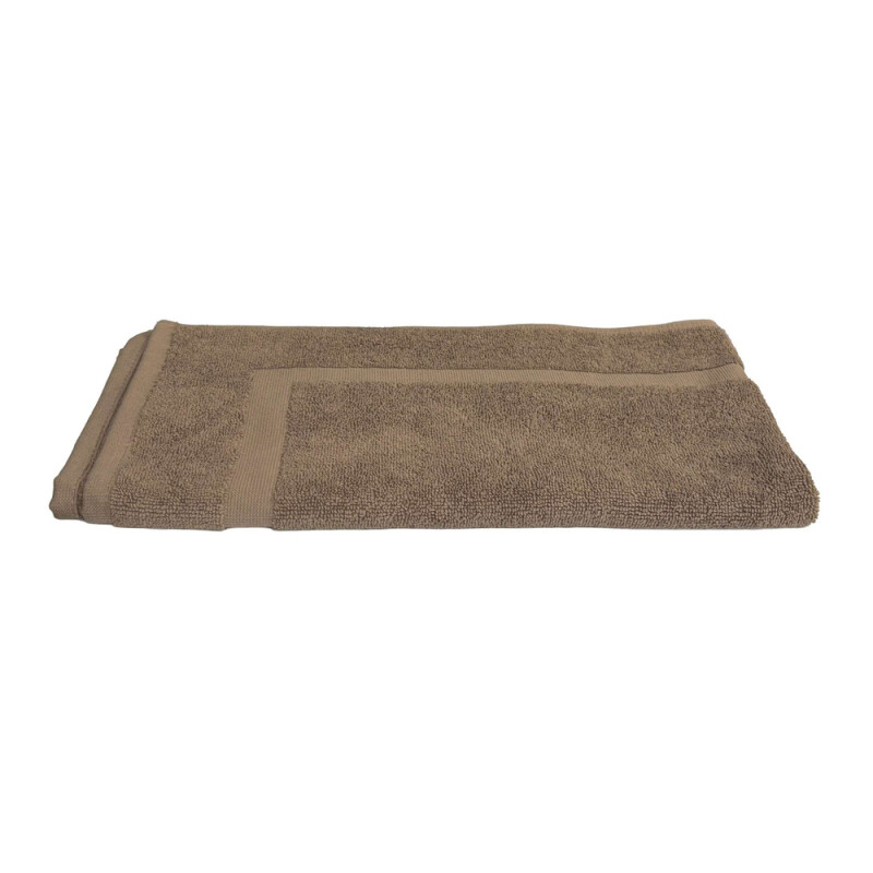 Kúpeľňová predložka Olima Hotel Quality Bath Mat, 50 × 70 cm, šedohnedá