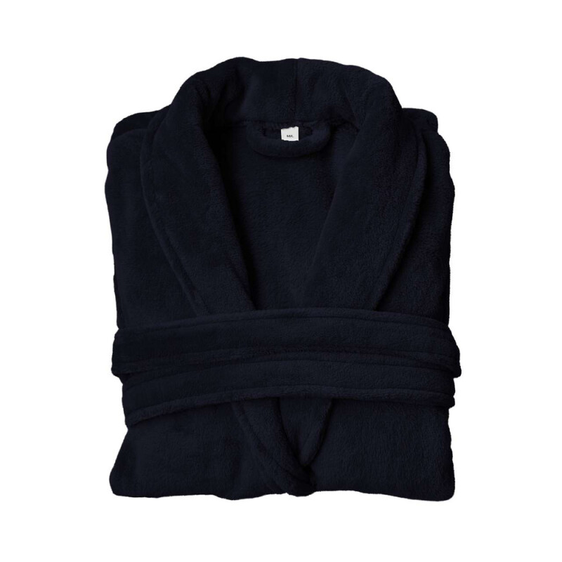 Župan Olima Coral Fleece Bathrobe, veľ. XL/2XL, tmavomodrý