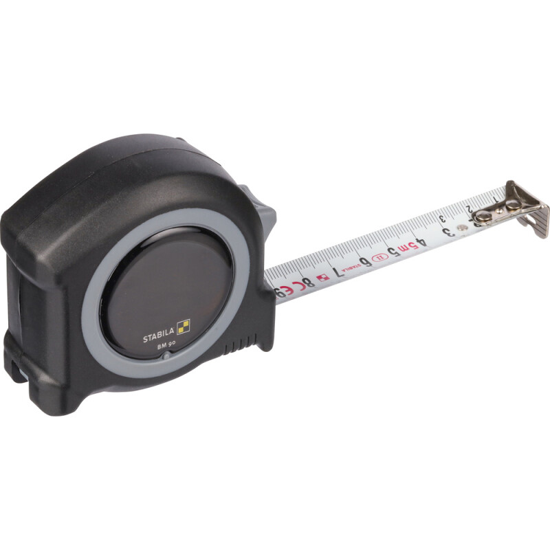 Svinovací meter 5 m, sivý