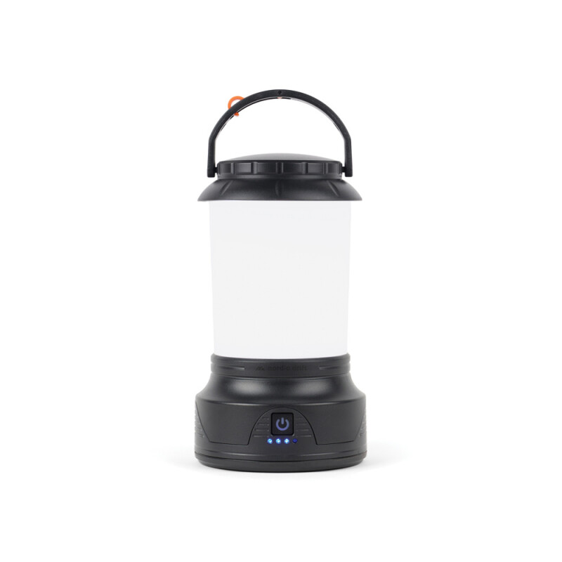 Kempingová lampáš Nordic Drift Everest Rcs Bright, čierna