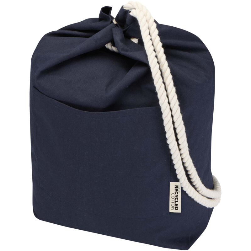 Recyklovaná taška Florida Duffel Grs, 270 g/m2, 15 l, námornícka modrá