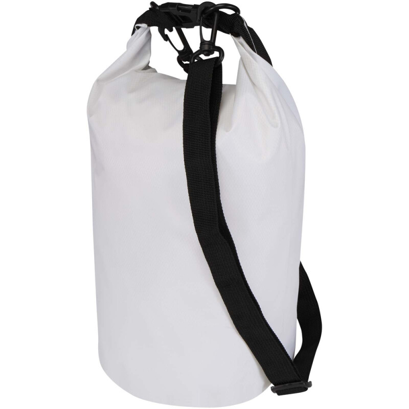 Recyklovaná nepremokavá taška Camper, 5 l, biela
