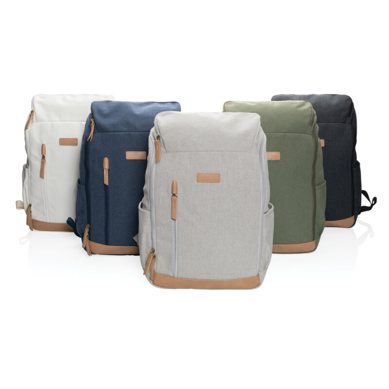 Batoh na 15" notebook Impact z 16 oz. recykl. canvas AWARE™