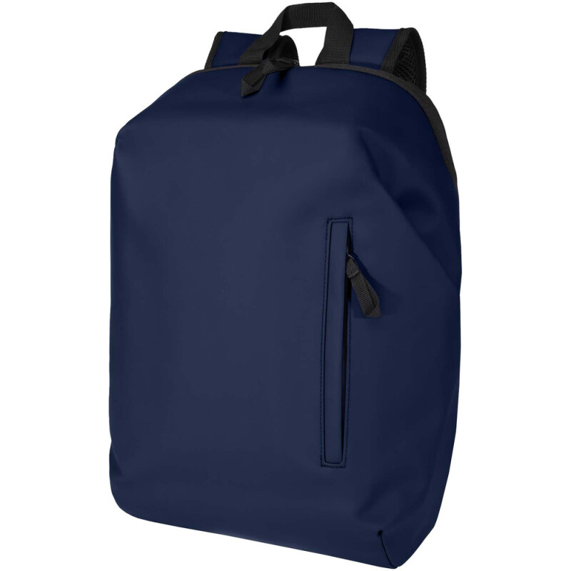 Resi Plus rolovací batoh na notebook 15” z recyklovaného materiálu, 18 l, námornícka modrá
