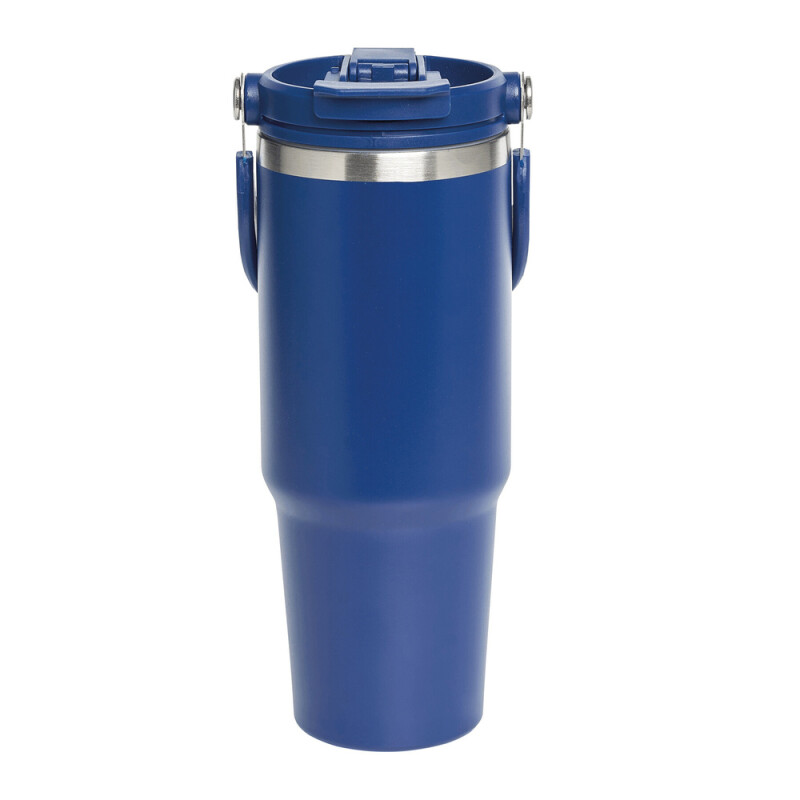Modrá vákuovo izolovaná fľaša s objemom 850 ml